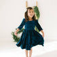 Pippa Dress- Crushed Blue
