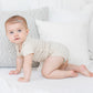 Short Sleeve Bodysuit- Natural