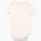 Short Sleeve Bodysuit- Natural