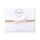 Ivory | Mini Ribbon Bow - Nylon Headband