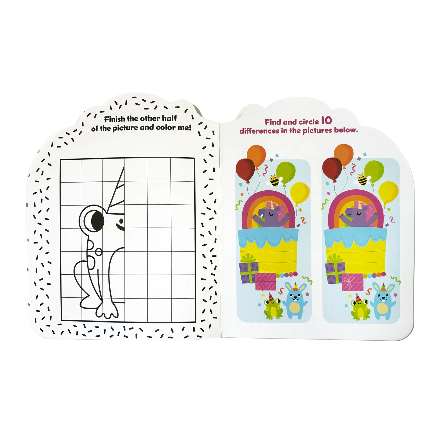 Playful Pages: Activity Book - Unicorn Party! (60 Pages)