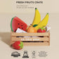 Smoothie Fruit Wooden Market Crate