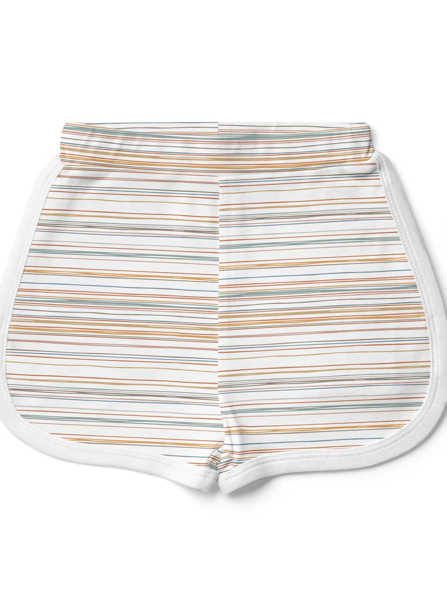 Viscose Bamboo + Organic Cotton Shorts - Boardwalk Stripe - Lulie