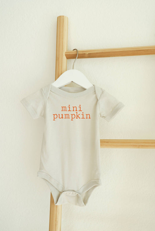 Mini Pumpkin Infant Baby Onesie