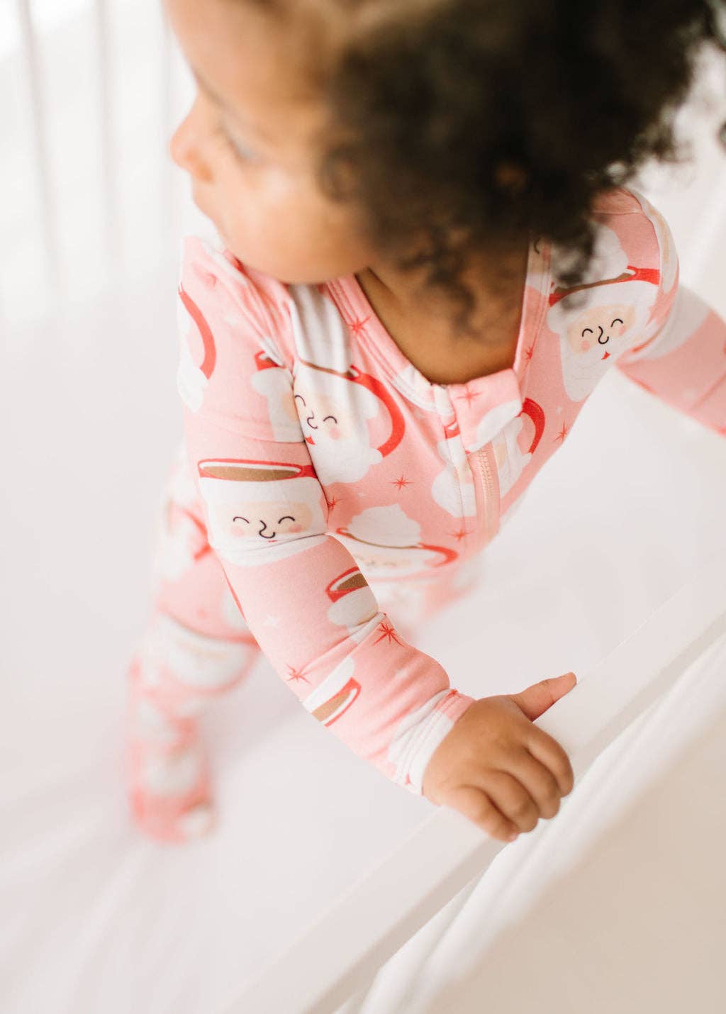 Zippy Bamboo Baby Pajama- Santa Cocoa