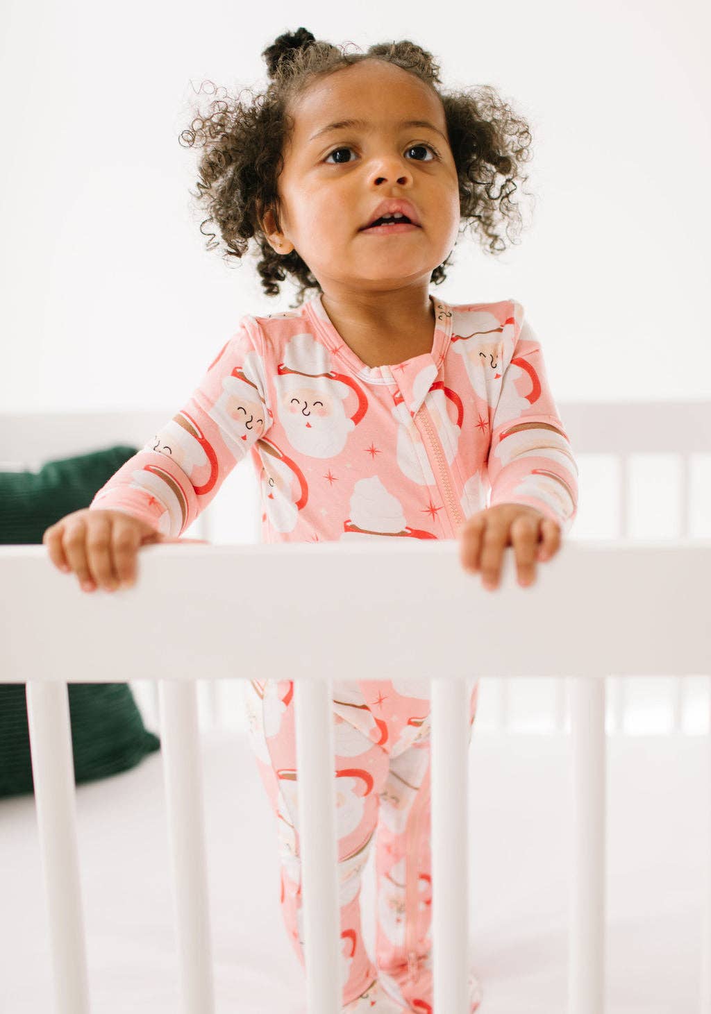 Zippy Bamboo Baby Pajama- Santa Cocoa