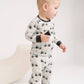 Blue Tractor Bamboo Set