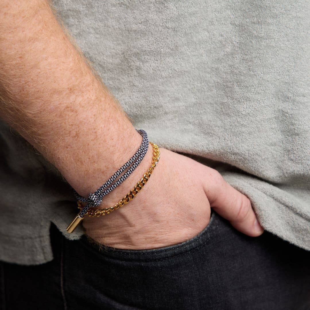 Black & White Paracord Bracelet