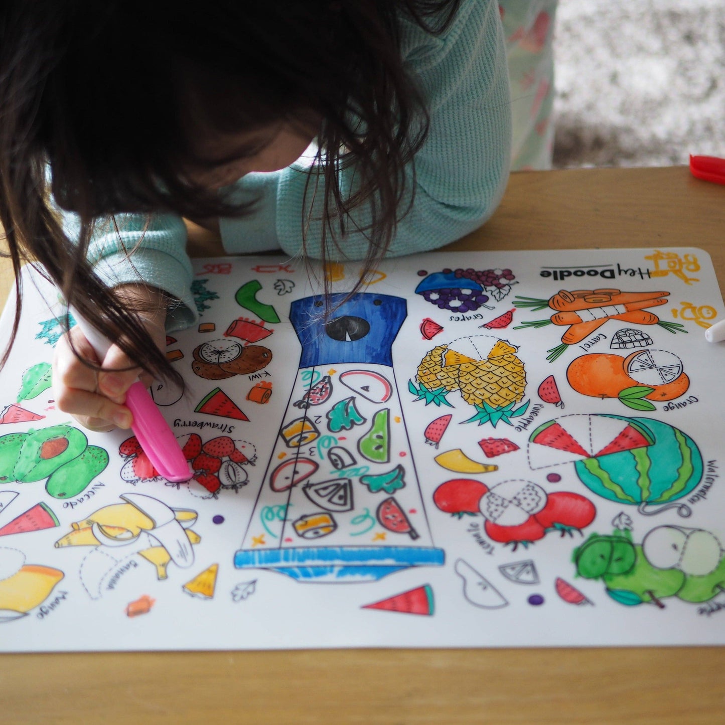 Breakfast Blend Classic Coloring & Doodle Mat