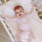 Zippy Bamboo Baby PJ in Ditsy Bunny