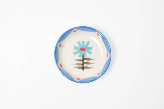 Mini Blue Daisy Trinket Tray