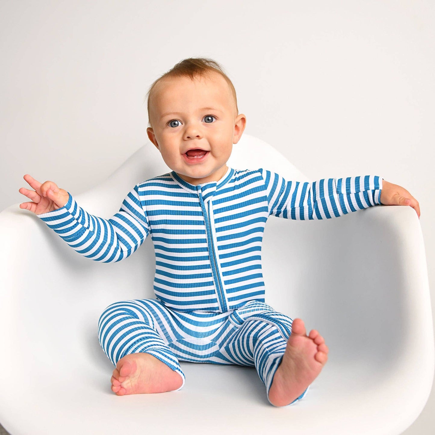 Cooper Ribbed Zip Bamboo Sleeper