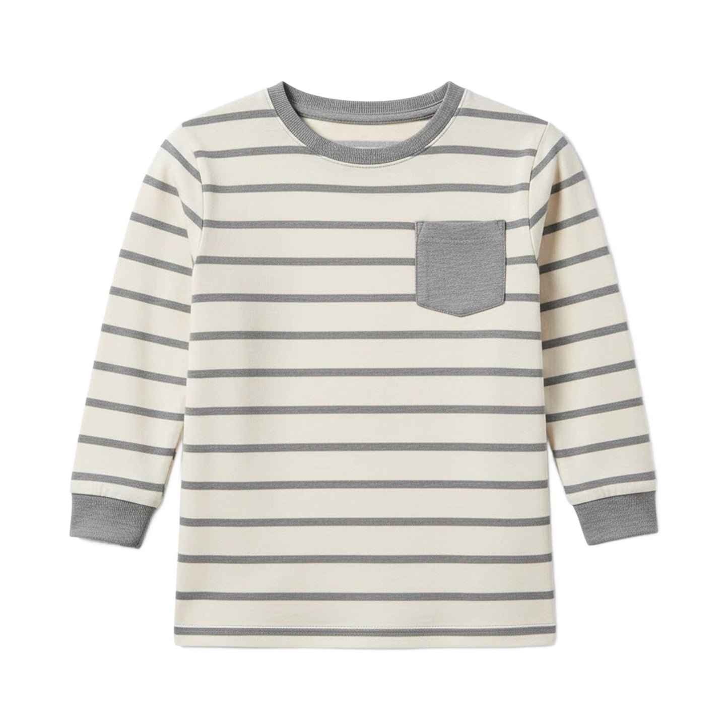 Perrin Long Sleeve Tee - Bob Stripe