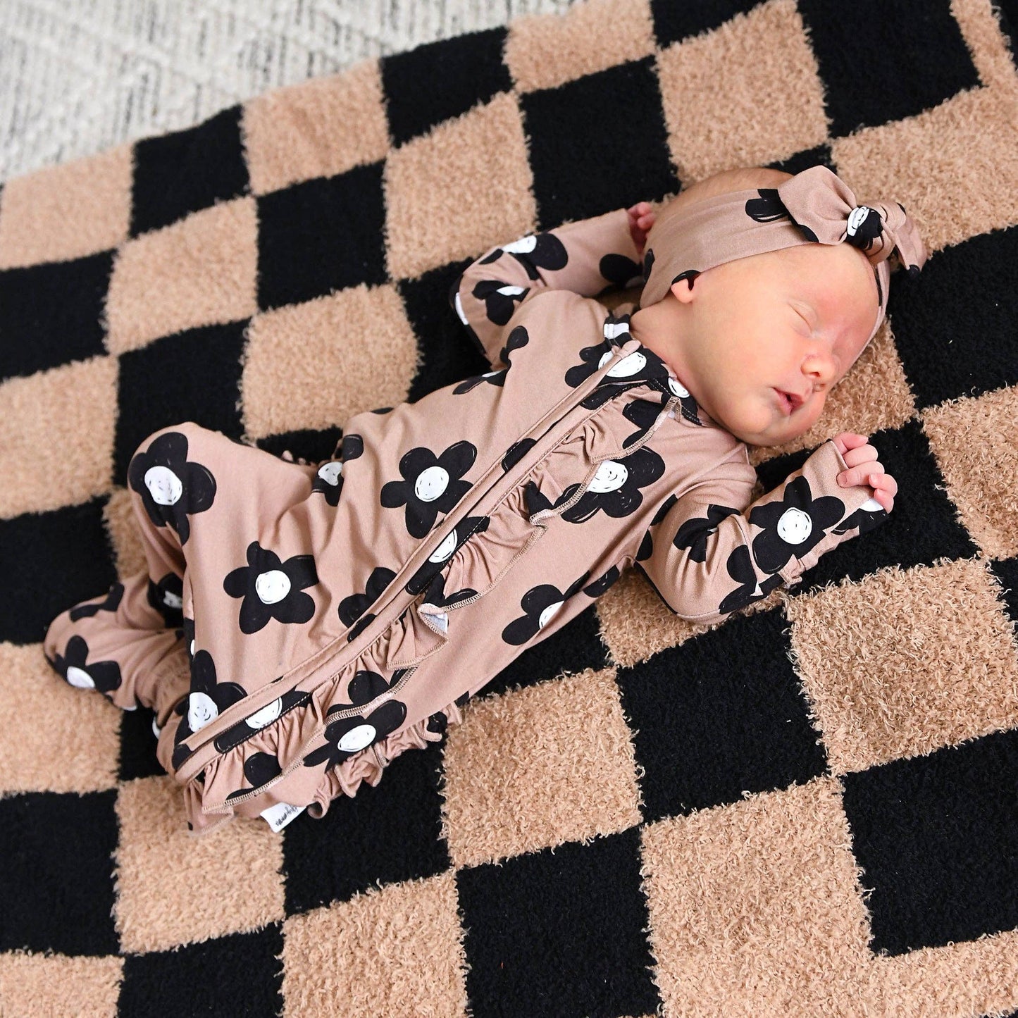 Coco Ruffle Zip Bamboo Sleeper