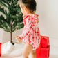 Leah Romper- Dainty Bows