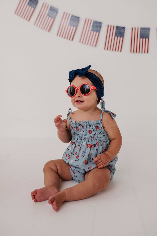 Babysprouts Tie-Smocked Bodysuit
