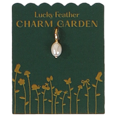 Charm - Gold Pearl