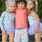 Boys Crabby Cove Dolphin Hem Swim Trunks