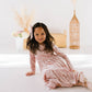 Gwendolyn Ruffle Dress in Crushed Blush