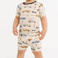 Speedway Bamboo Shorts Set
