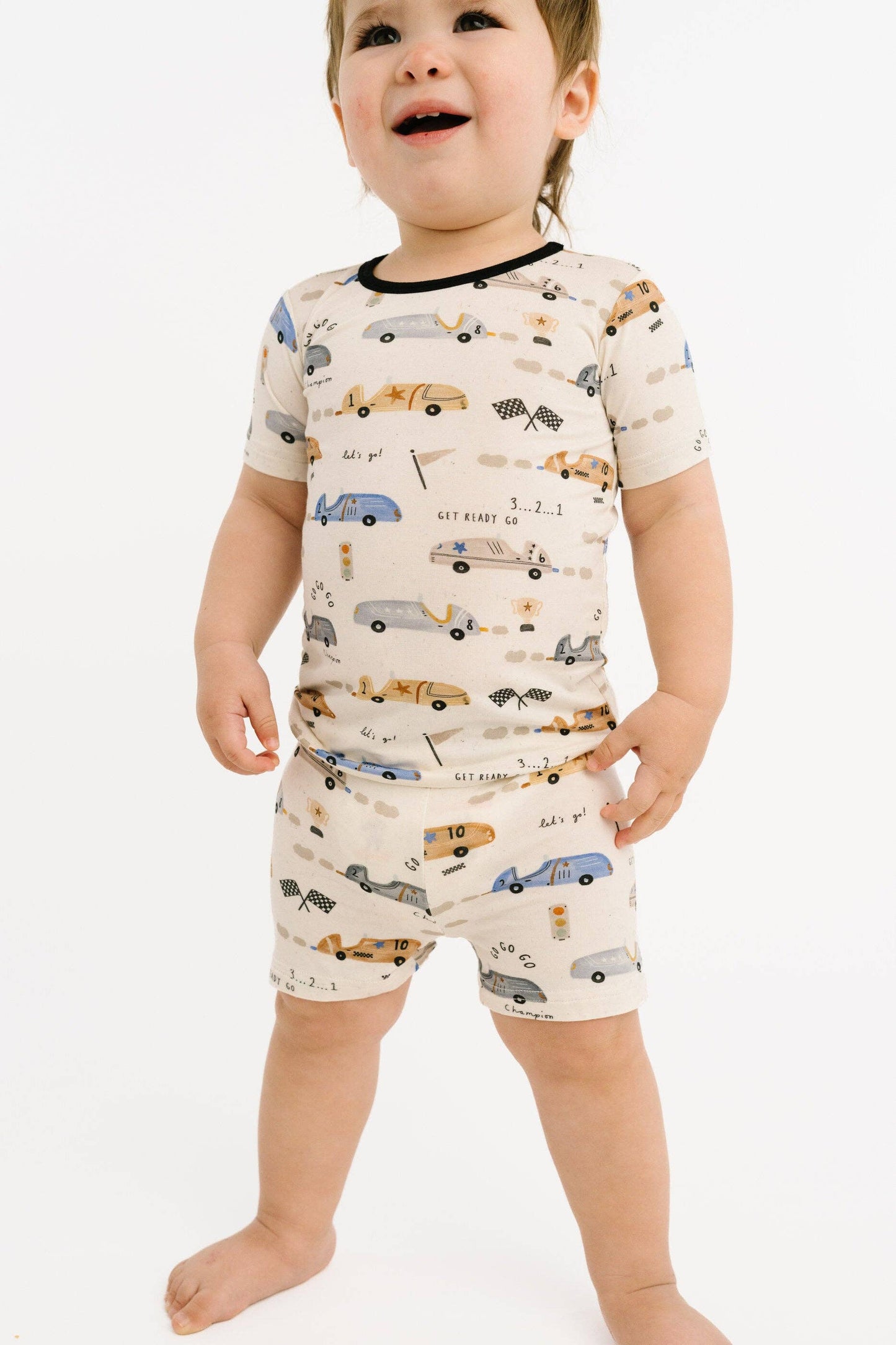 Speedway Bamboo Shorts Set