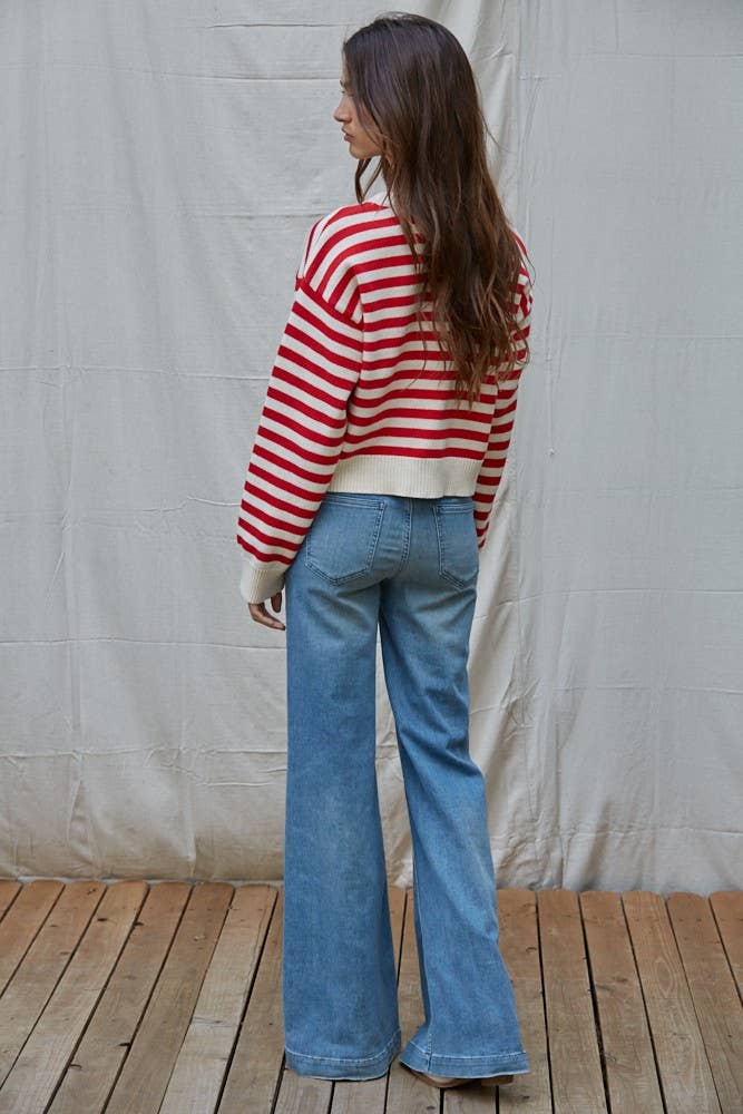 Knit Striped Sweater