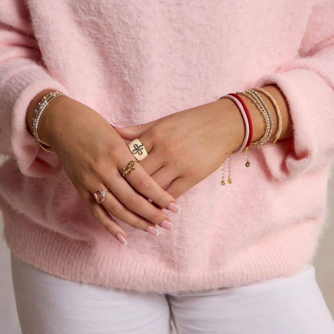 Strawberry Milkshake Minimalist Paracord Bracelet