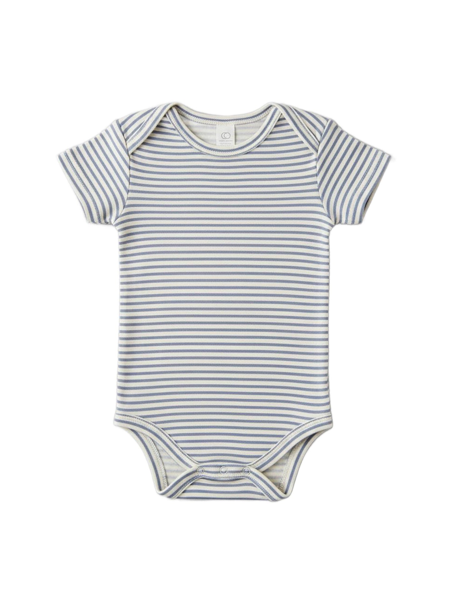 Afton Bodysuit - Bay Stripe / Ivory + Sea