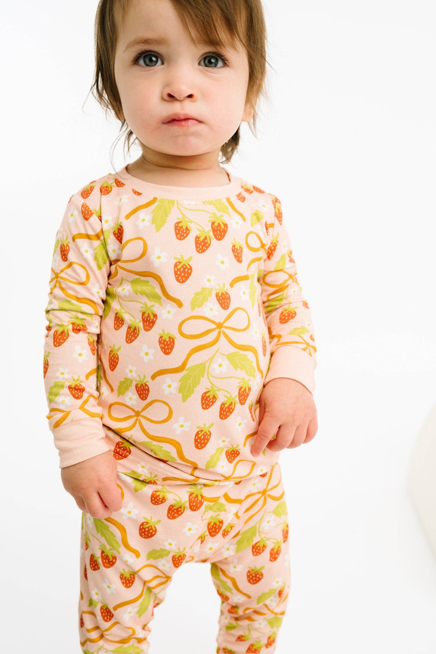 Sweet Strawberry Bamboo Set