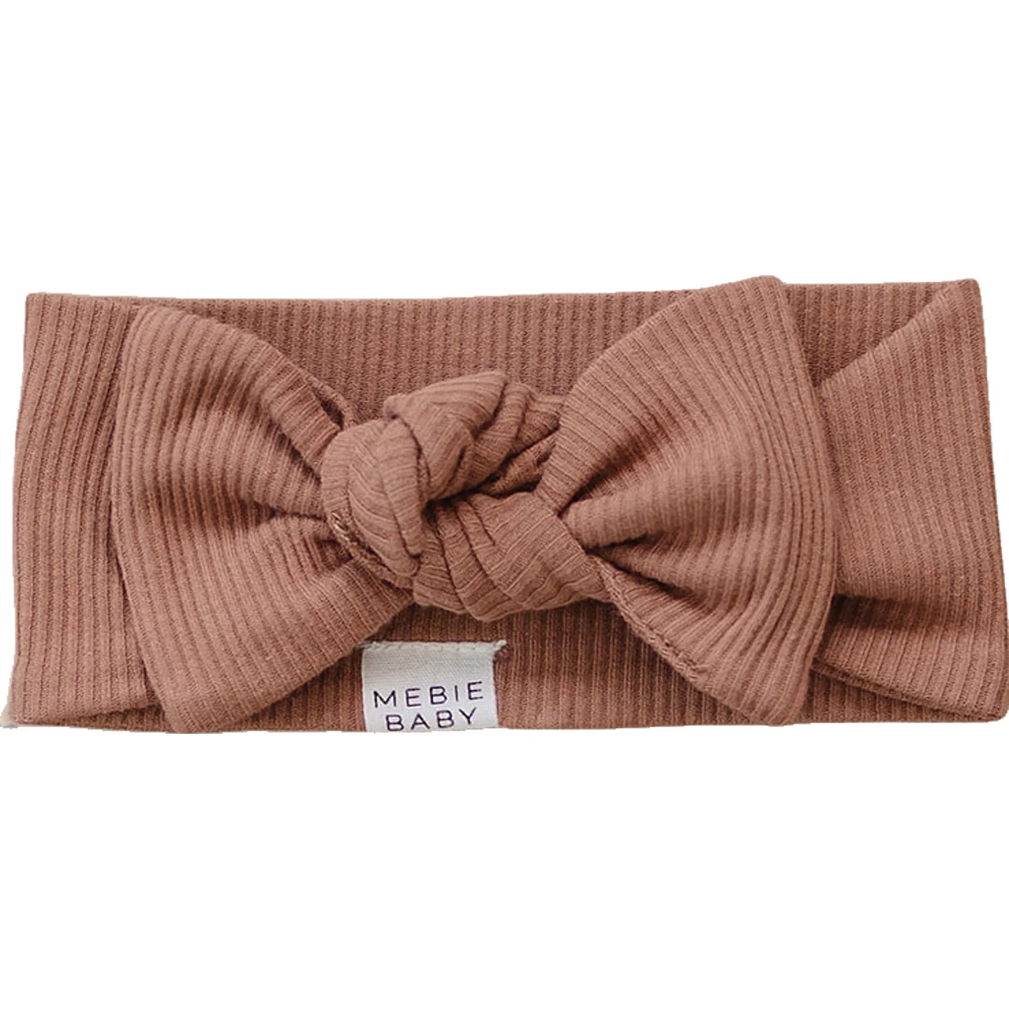 Head Wrap- Dusty Rose Organic Cotton Ribbed