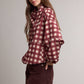 Check Windbreaker Jacket