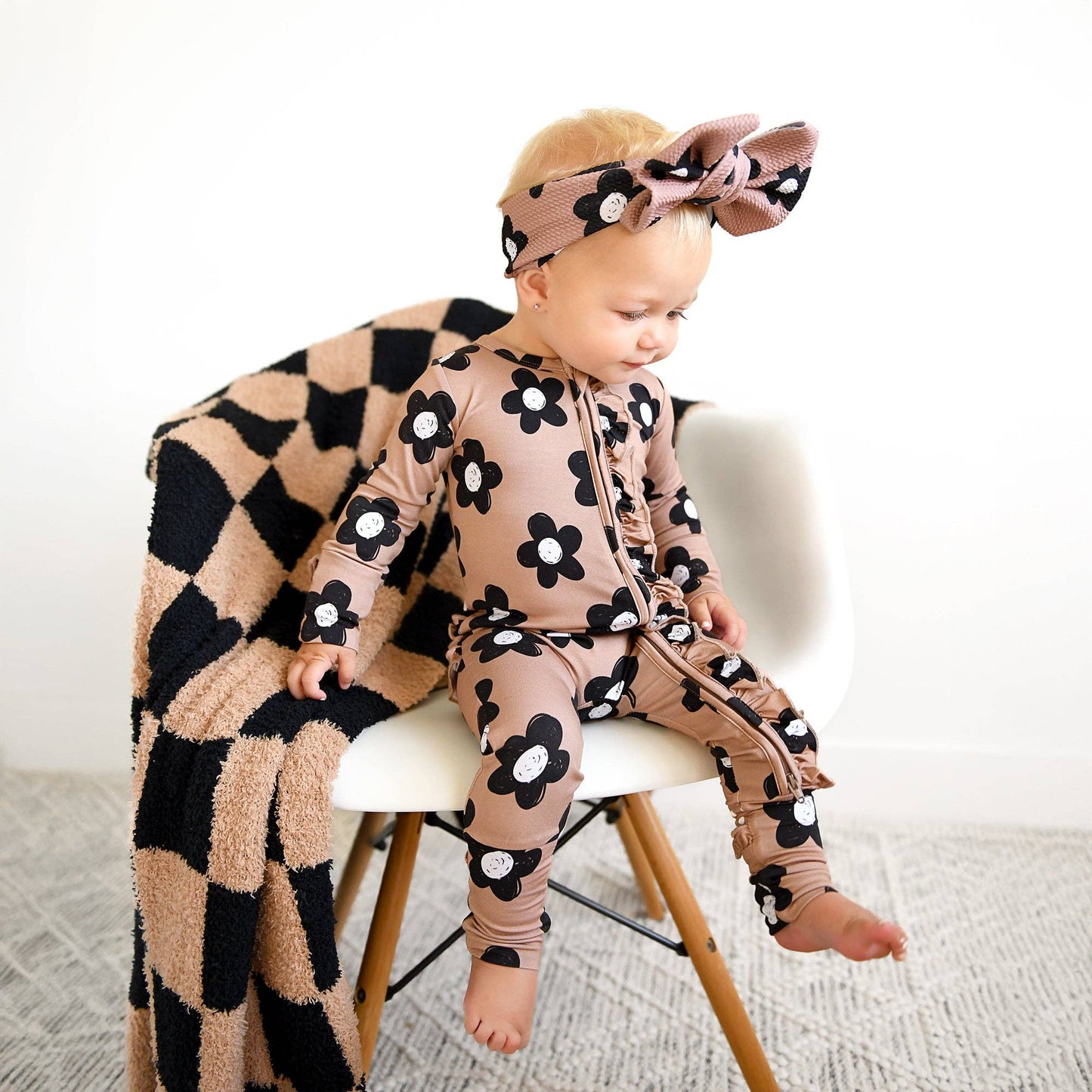 Coco Ruffle Zip Bamboo Sleeper