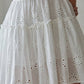 Eyelet Smocked Sleeveless Mini Dress