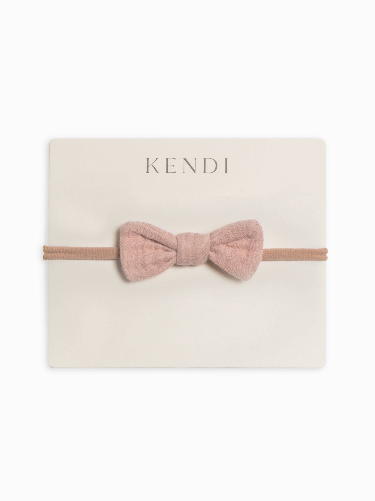 Classic Muslin Dainty Bow