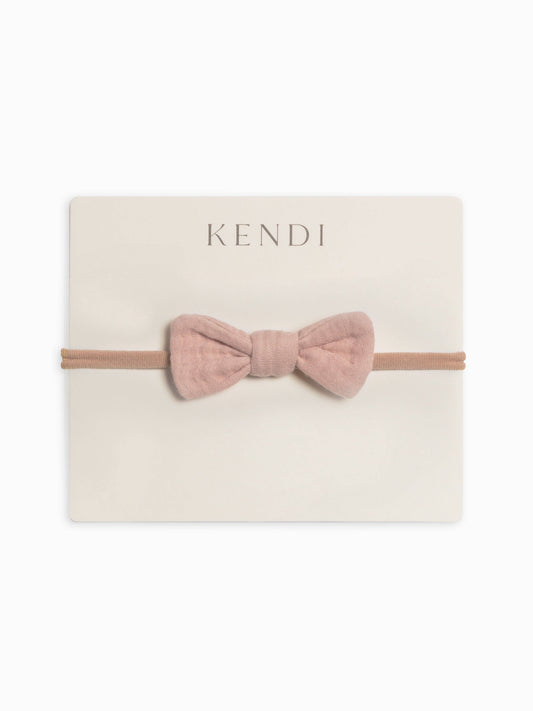 Classic Muslin Dainty Bow