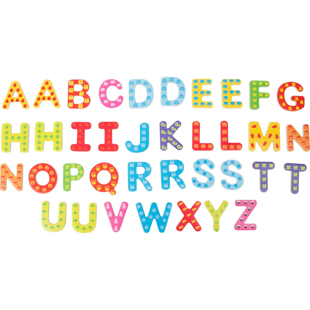 Colorful Magnetic Letters - Lulie