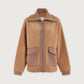 Eleanor Patch Pocket Fleece- Chanterelle