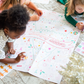 Holiday Seek N' Find Sticker Poster - Festive Kids Activity
