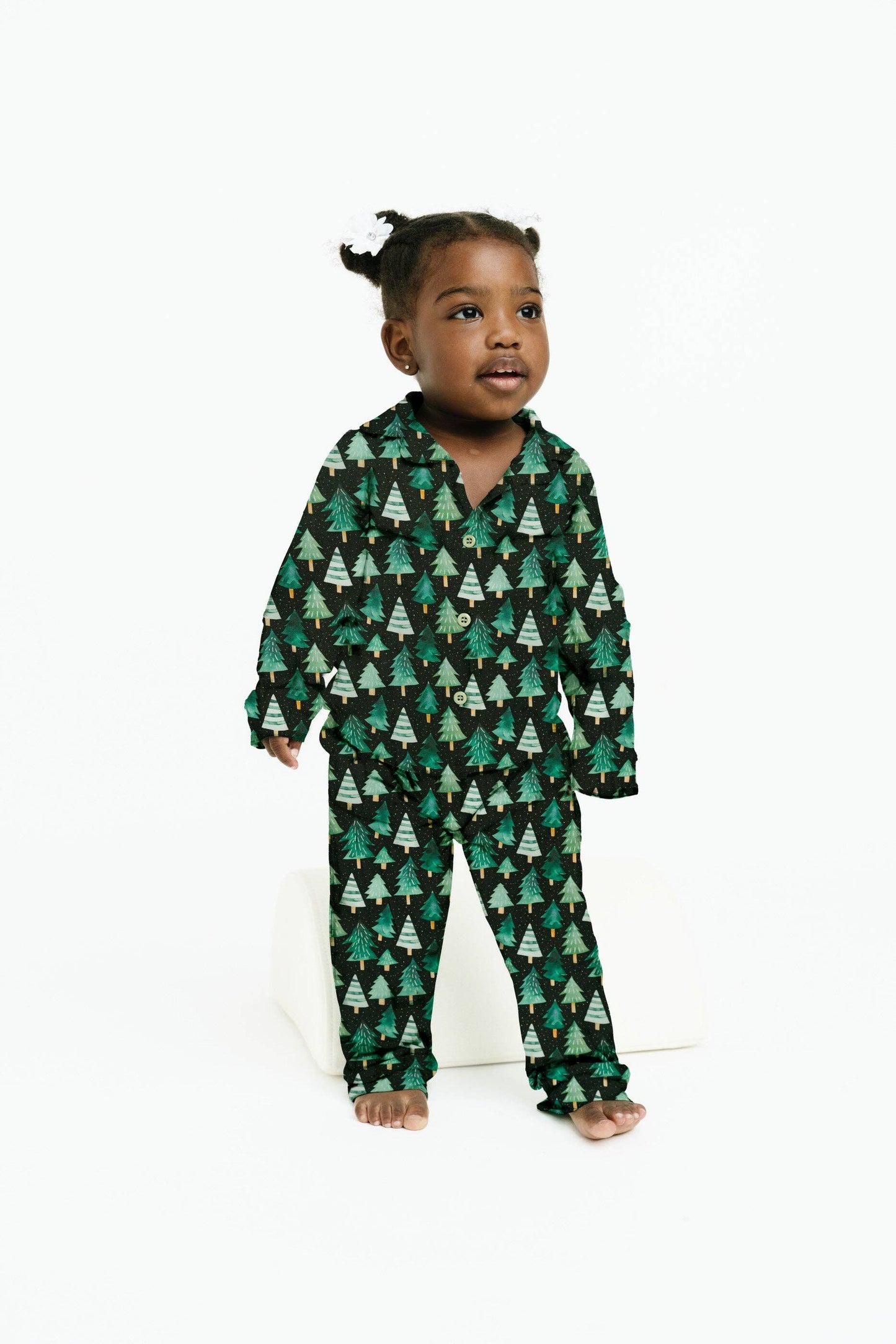 Evergreen Bamboo Button Up Set