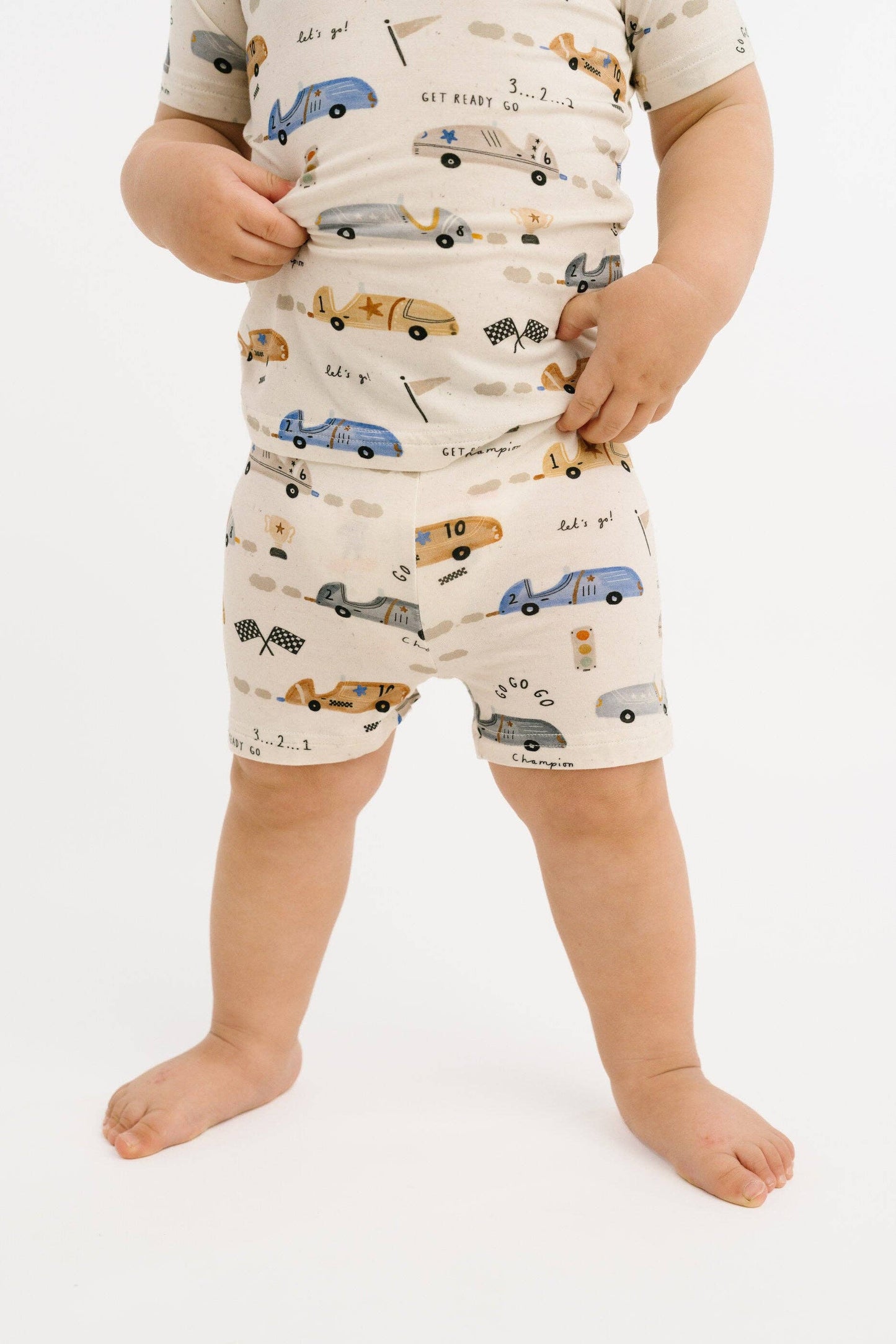 Speedway Bamboo Shorts Set