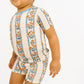 Cottage Bouquet Bamboo Shorts Set