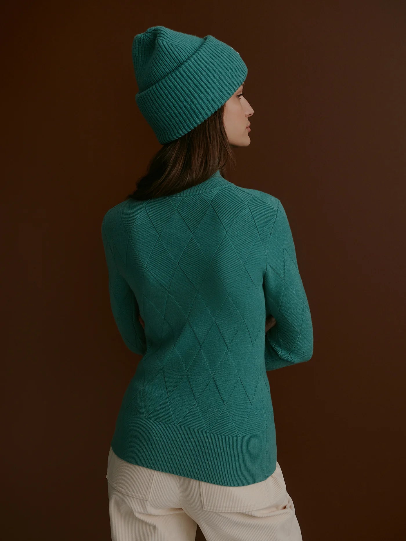 Lawson Half-Zip Knit- Deep Sea