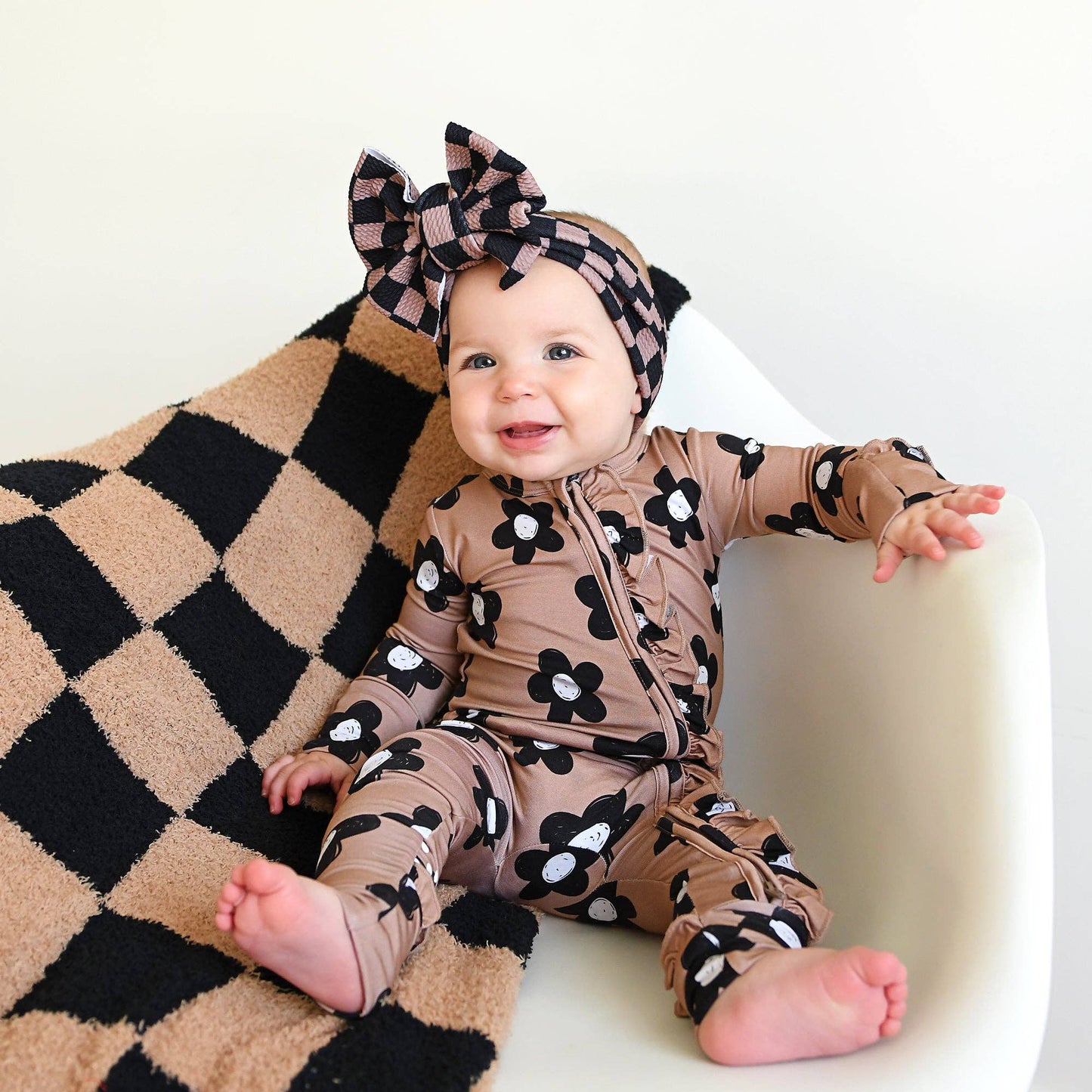 Coco Ruffle Zip Bamboo Sleeper