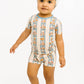 Cottage Bouquet Bamboo Shorts Set