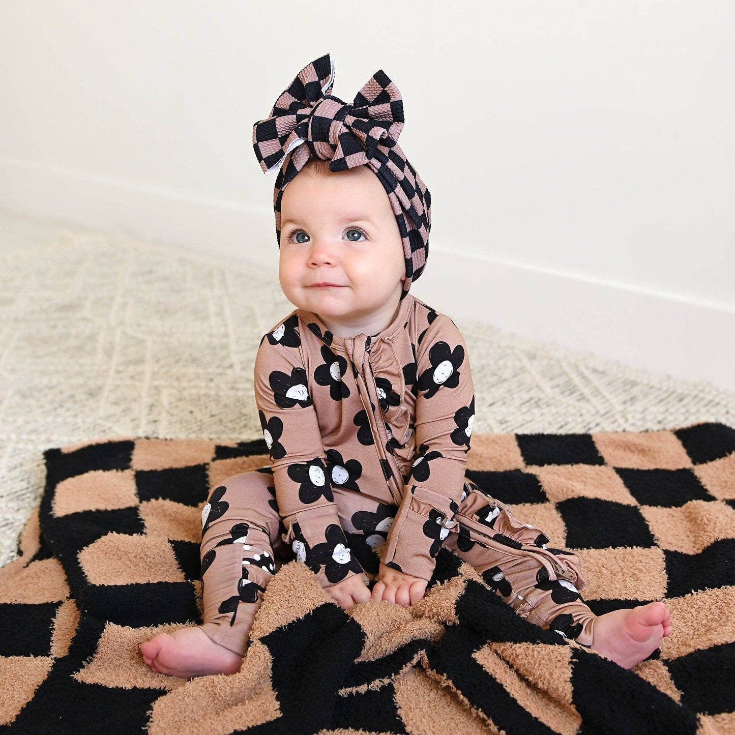 Coco Ruffle Zip Bamboo Sleeper