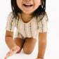 Dainty Daisy Bamboo Shorts Set