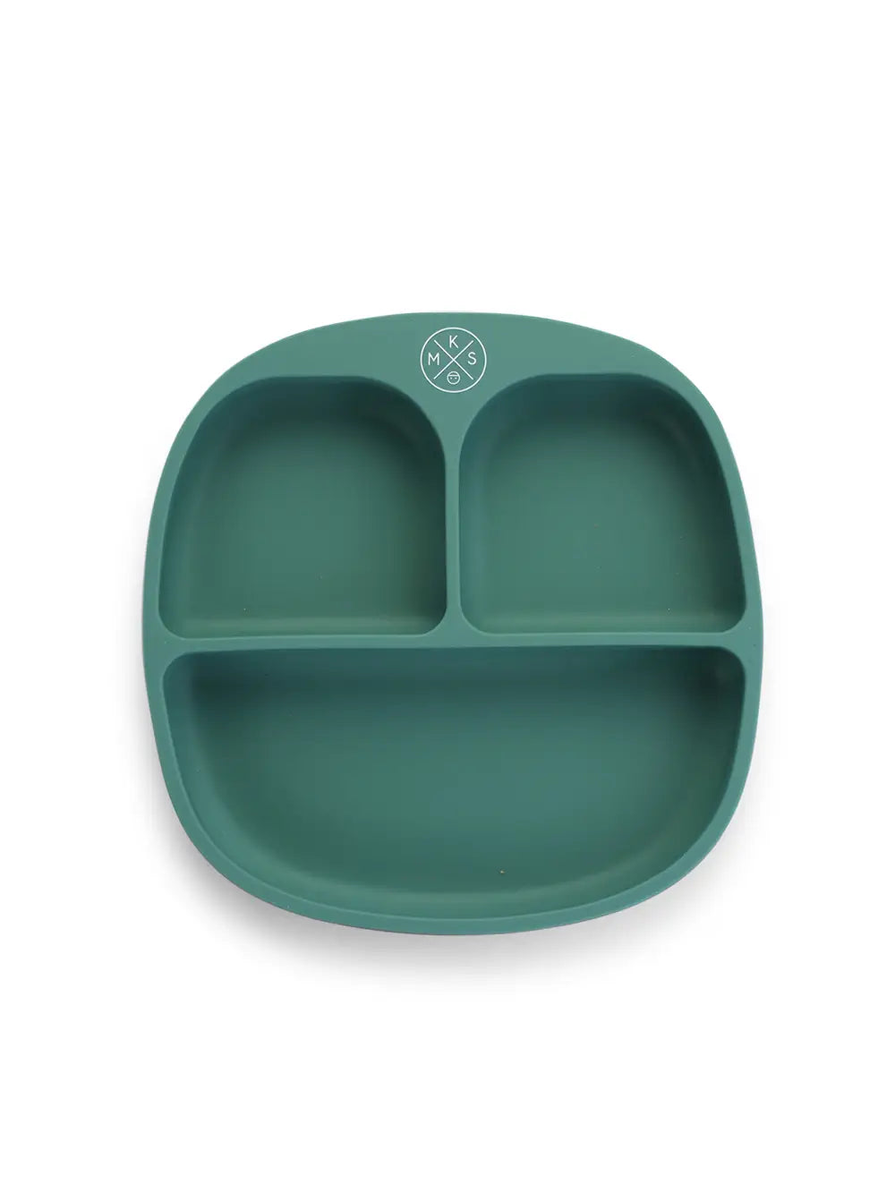 Silicone Suction Kids Plate w/ Dividing Sections - Lulie