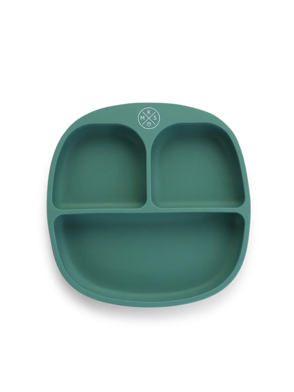 Silicone Suction Kids Plate w/ Dividing Sections