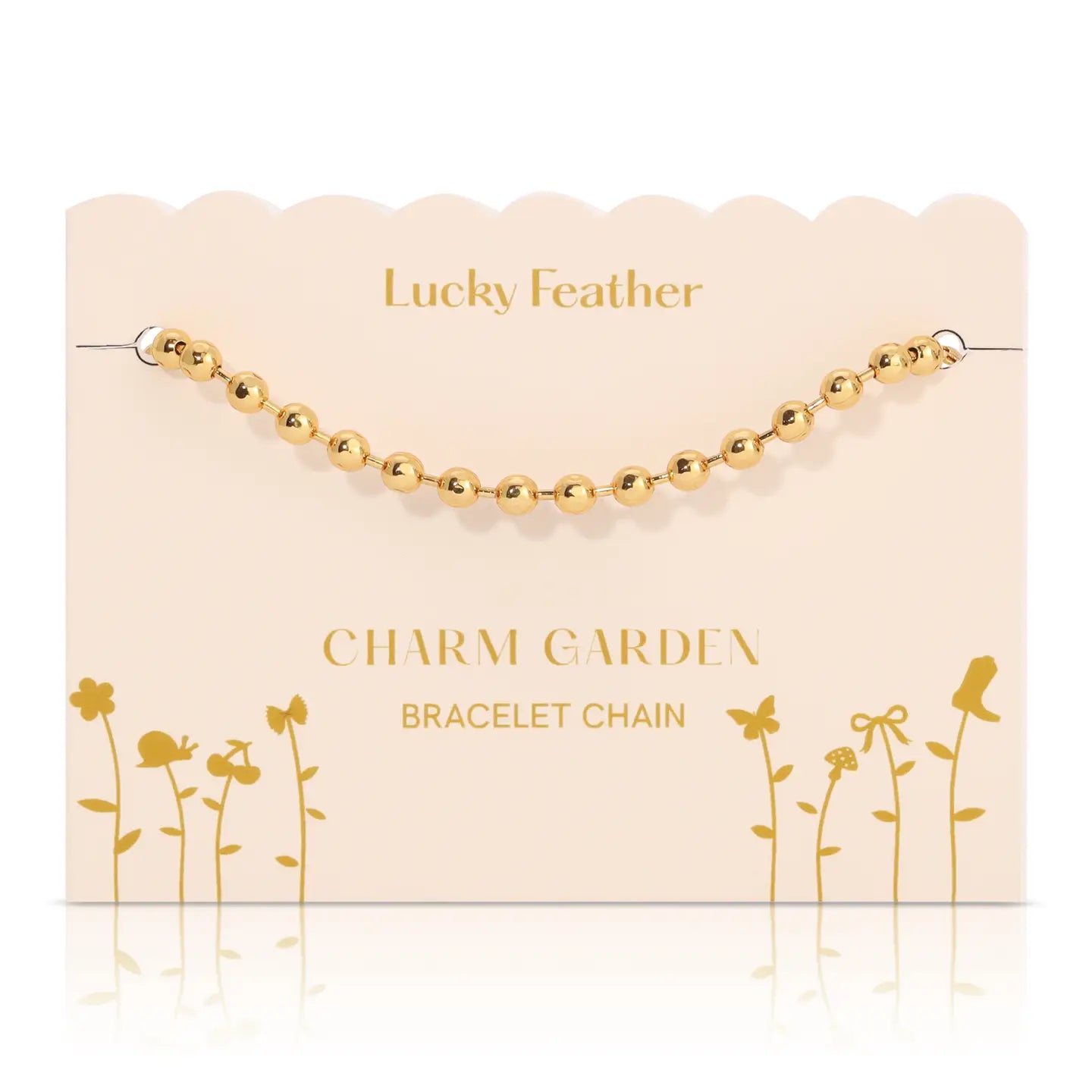 Charm Bracelet Chain - Gold