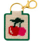 Needlepoint Keychain Kit - Cherries